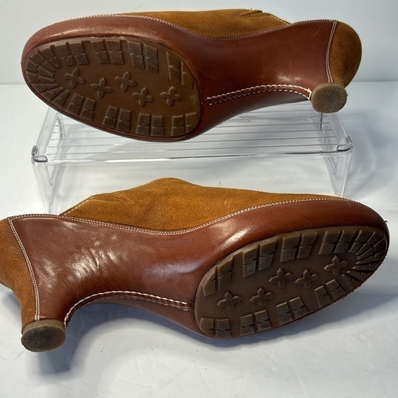 Cole Hann heeled leather slides, size 9 - Picture 5 of 6